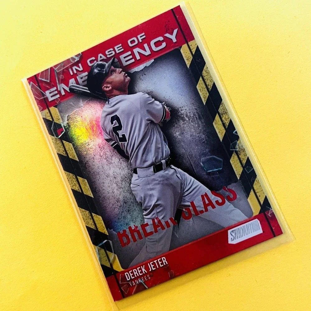 2025 Topps Stadium Club -Derek Jeter- In Case Of Emergency Insert #ICE-7 Yankees